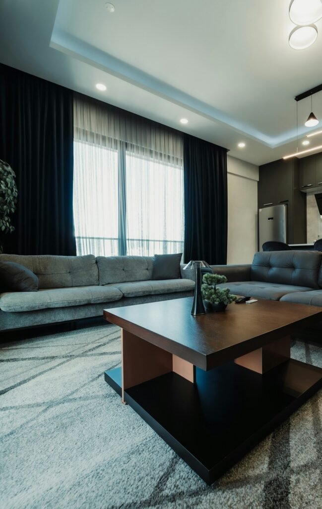 Thermal Living Room Curtains