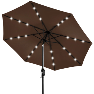 Solar LED Lighted Patio Umbrella Solar LED Lighted Patio Umbrella
